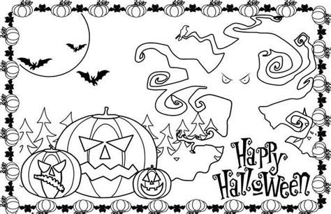 Happy Halloween Coloring Pages - Halloween Coloring Pages For Kids Halloween Pumpkin Coloring ...