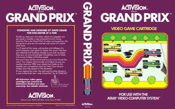 Grand Prix (Atari 2600) - The Cover Project