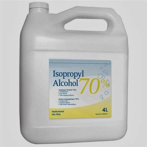 Why 70% Isopropyl Alcohol is used as Disinfectant in Pharmaceuticals? : Pharmaceutical Guidelines