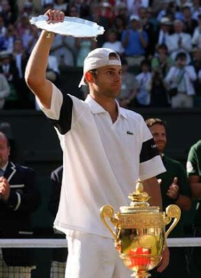 Andy Roddick in Wimbledon