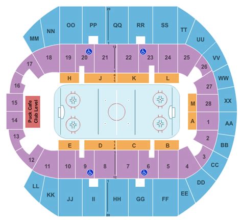 Disney On Ice Tickets | Seating Chart | Mississippi Coast Coliseum | Hockey-2