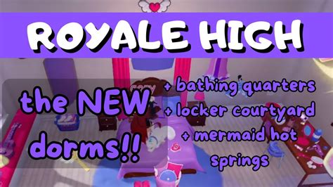 Going BROKE from the new dorms in Royale High - YouTube