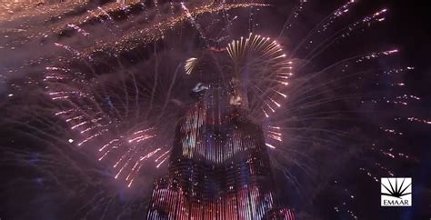 Video: Emaar releases Burj Khalifa fireworks display for 2015 ...