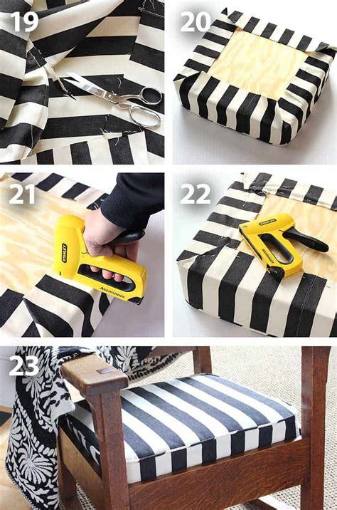 How to Make a Cushion Cover for a Chair | DIY Pattern | Sewing | Bloom ...