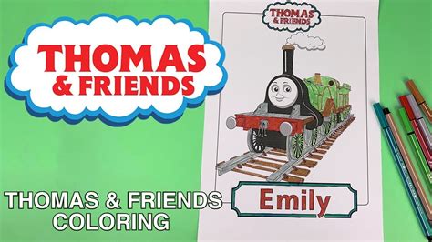 Thomas Coloring Pages Emily