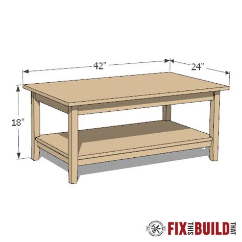 Diy Plans For Coffee Table | Brokeasshome.com