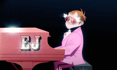 Gorillaz and Elton John Team Up for “The Pink Phantom.” - X96