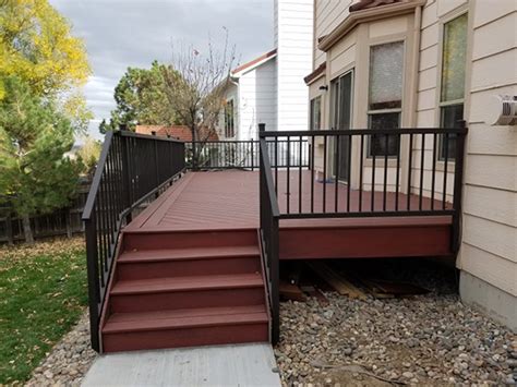 Fortress Deck with Metal Railing - Regal Custom Builders