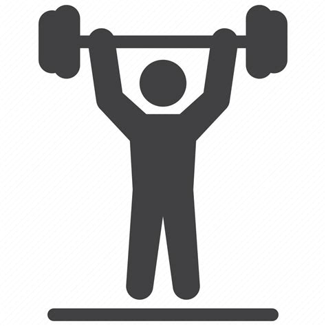 Lift, weight, bodybuilder, weightlifting icon - Download on Iconfinder