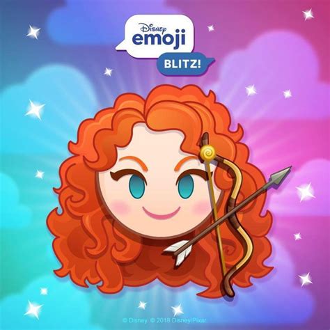 2018/04/20 - Profile [feat. Merida as an emoji] (Drawing by Disney) # ...