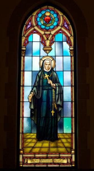 St. Rose Philippine Duchesne, Stained Glass, Most Sacred Heart Church (Eureka, Mo.) | RSCJ.org