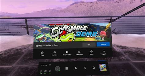 Oculus Quest - Gameplay - Sports Scramble Demo