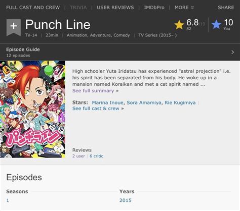 Punch Line | Anime Amino