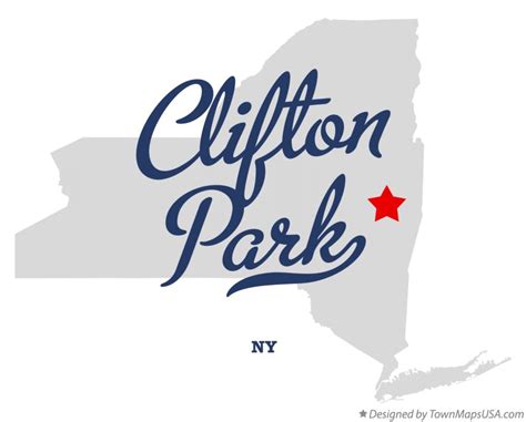 Map of Clifton Park, NY, New York