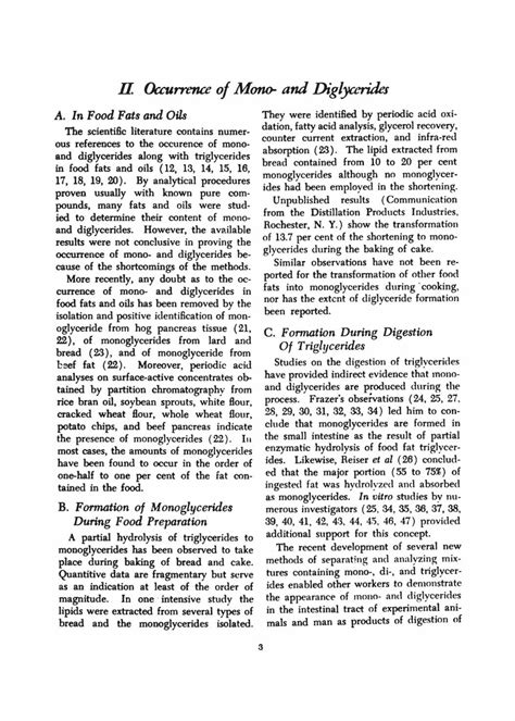 NATURAL OCCURRENCE OF MONO- AND DIGLYCERIDES | The Safety of Mono- and ...