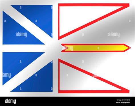 Newfoundland flag hi-res stock photography and images - Alamy