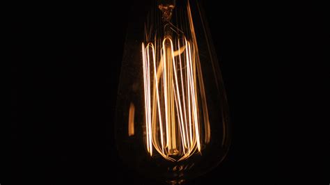 lamp, lighting, light, dark background, 4k HD Wallpaper