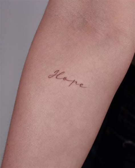 16 Beautiful Tattoos That Symbolize Hope