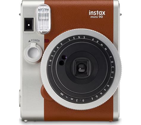 Buy INSTAX Mini 90 Instant Camera - Brown | Free Delivery | Currys