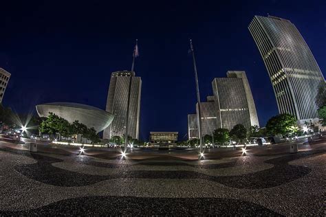 Night at Empire State Plaza Photograph by Jay Smith | Fine Art America