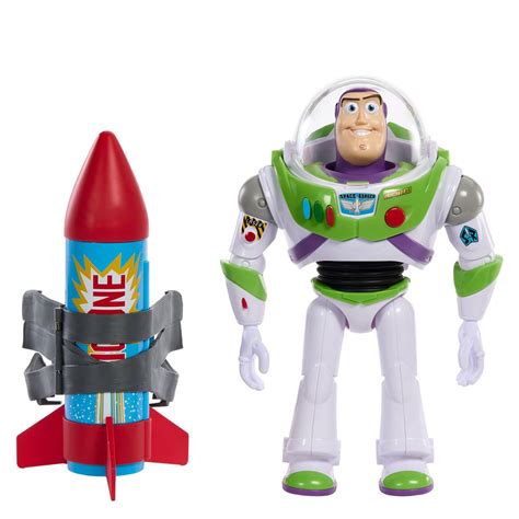 Toy Story Rocket Rescue Buzz Lightyear Action Figure Set with Sound