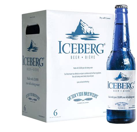 Quidi Vidi Iceberg Lager 6 Bottles > Beer > Parkside Liquor Beer & Wine