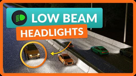 How to Use Low Beam Headlights - Car Lights Explained - YouTube