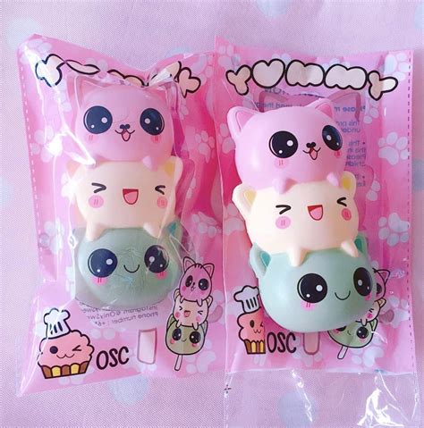 Onlysweetcafe Kitty dango squishy soft scented