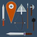 Medieval Weapons Set Stock Photos - Image: 14678503
