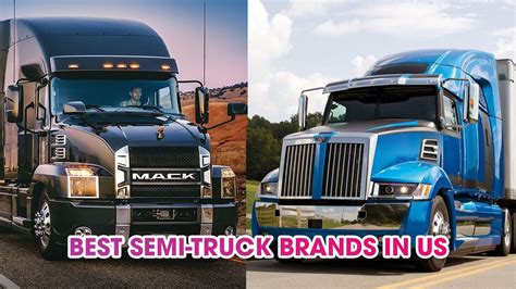 Top Best Semi-Truck brands in the USA 2023 - YouTube