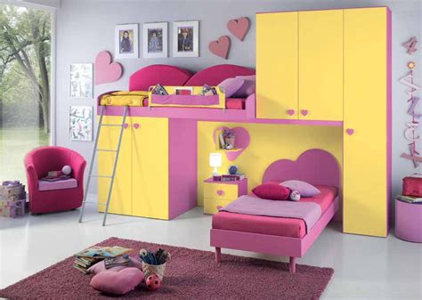 Cameretta Rita Valentini Girls Bedroom Furniture Sets, Kids Bedroom, Storage Chest, Loft Bed ...