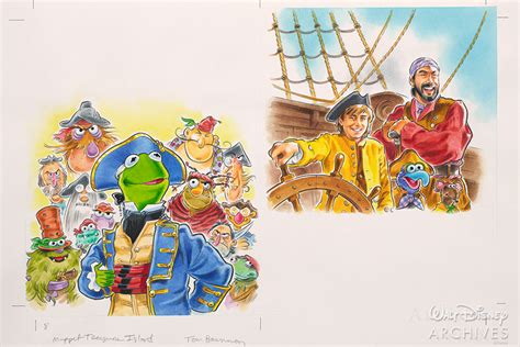 Muppet Treasure Island Artwork - D23