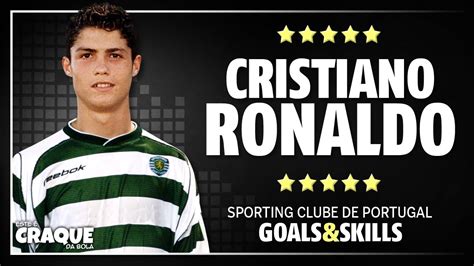 CRISTIANO RONALDO Sporting CP Goals & Skills - YouTube