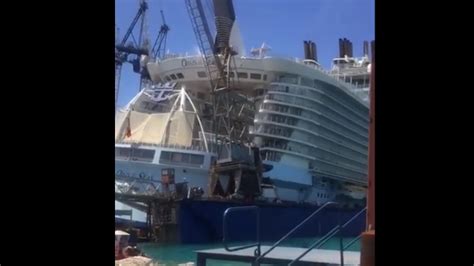 Oasis Of The Seas Sinking