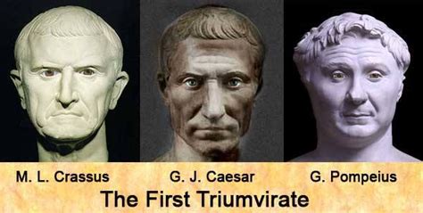 The First Triumvirate was an informal political alliance of three ...