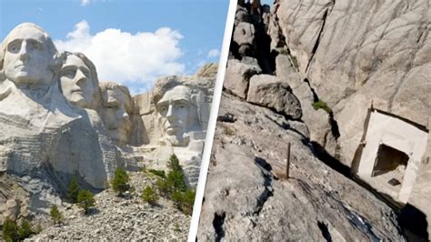 Secret chamber behind Mount Rushmore that the public is not allowed to ...