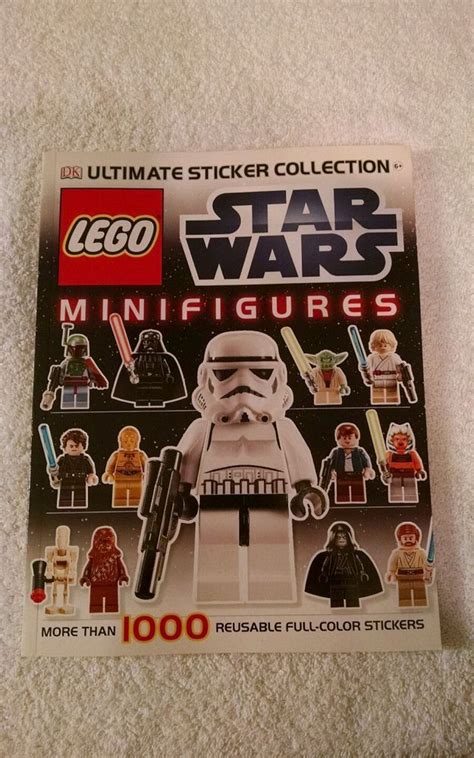 Ultimate Sticker Collection: Lego Star Wars Minifigures Paperback Book ...