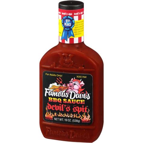 Famous Dave's Devil's Spit BBQ Sauce | Hy-Vee Aisles Online Grocery Shopping