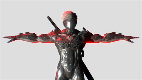 MGR Raiden full textures - Download Free 3D model by sentientshoebox [be70fa7] - Sketchfab