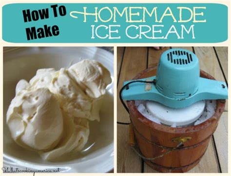 Homemade Ice Cream Recipes, Whats Cooking America