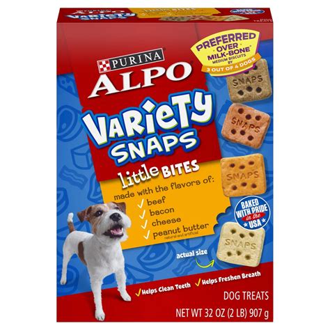 Purina Alpo Variety Snaps Little Bites Dog Treats - Shop Treats at H-E-B