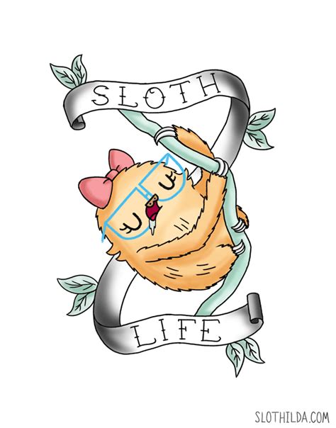 Living the sloth life all day, err day. | Slothilda Sloth | Sloths funny, Sloth gif, Sloth life