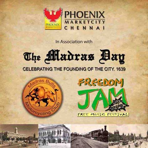 Madras Day Celebration - Freedom Jam Music Festival on 24 August 2013 ...