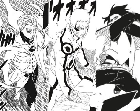 boruto manga spoiler Boruto jiraiya kashin bertopeng jiraya reanimated villano kawaki keren ...