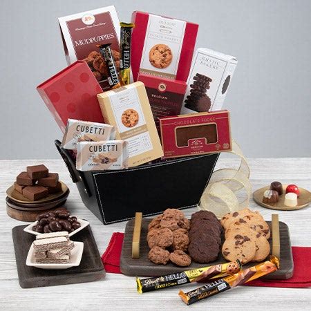 Happy New Year Gift Basket by GourmetGiftBaskets.com