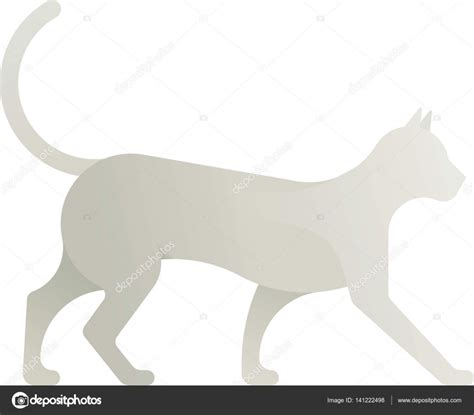 Black and white cat icon Stock Vector Image by ©smolyakov #141222498