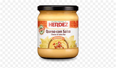 Queso Con Salsa Medium Dips Herdez - Herdez Queso Con Salsa Png,Queso ...