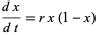 Logistic Map -- from Wolfram MathWorld