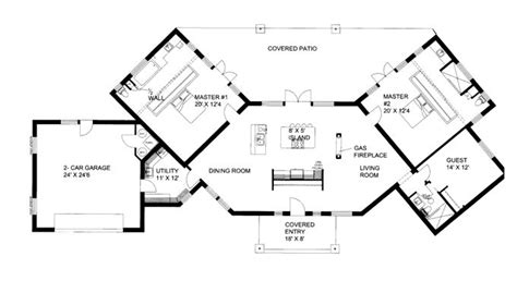 33+ Top Concept Modern House Plans With Two Master Suites