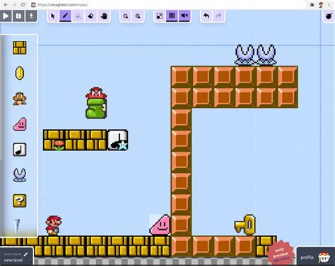 Smaghetti: Super Mario Advance 4 level editor